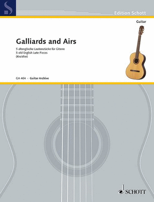 Book cover for Galliards and Airs