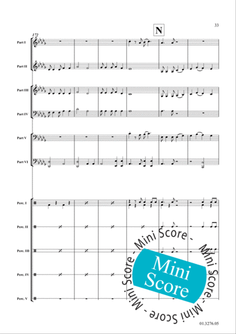 Festivo! Festivo! Concert Band scores gallery preview page 37