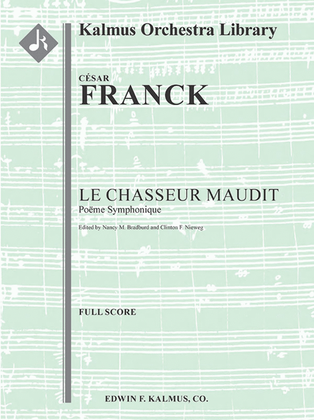 Book cover for Le Chasseur Maudit (Poeme Symphonique), M. 44