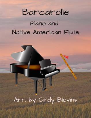 Barcarolle, for Piano and Native American Flute