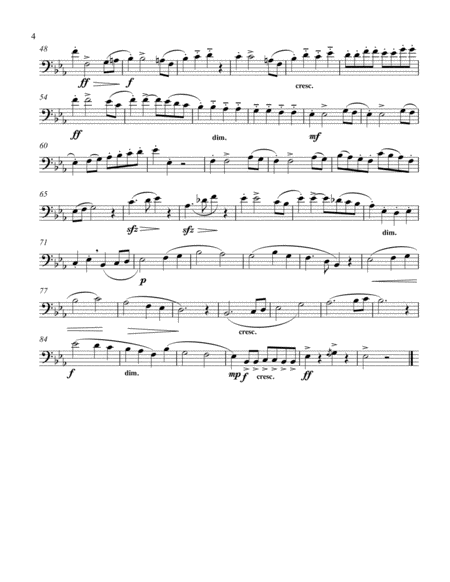 Stylistic Etudes for Bassoon, Trombone, or Euphonium