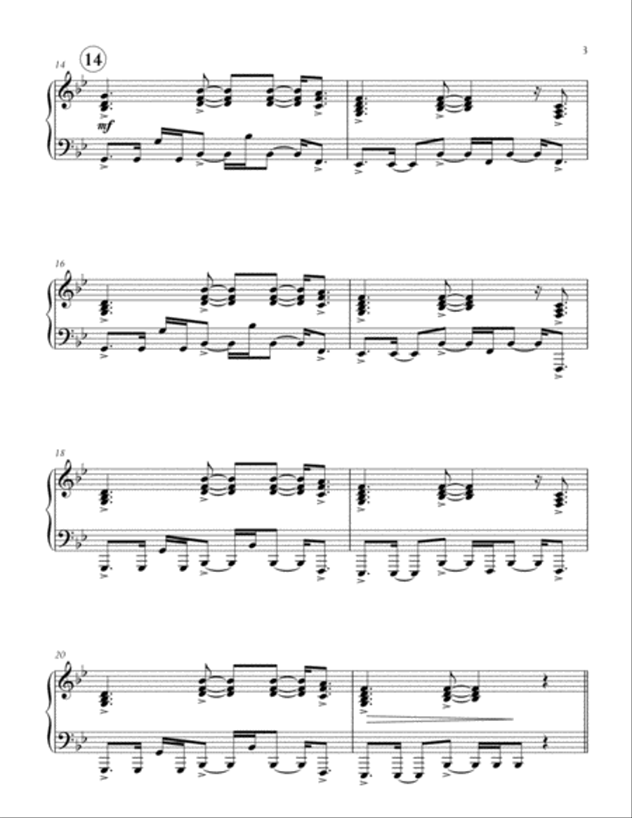 See You Again from FURIOUS 7 Piano Solo scores gallery preview page 3