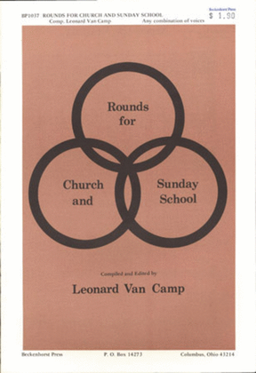Book cover for Rounds for Church and Sunday School