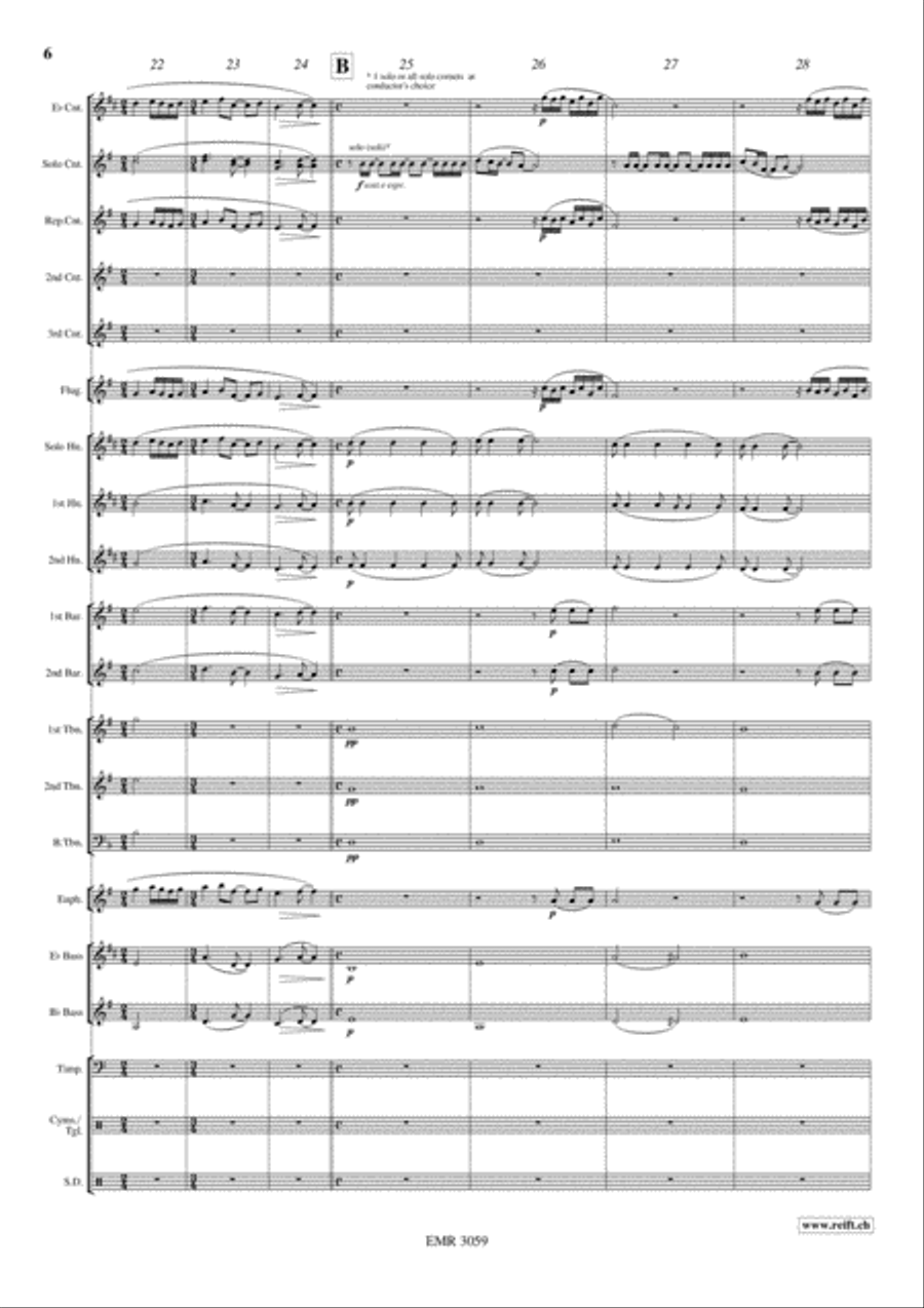 Caruso Brass Band scores gallery preview page 7
