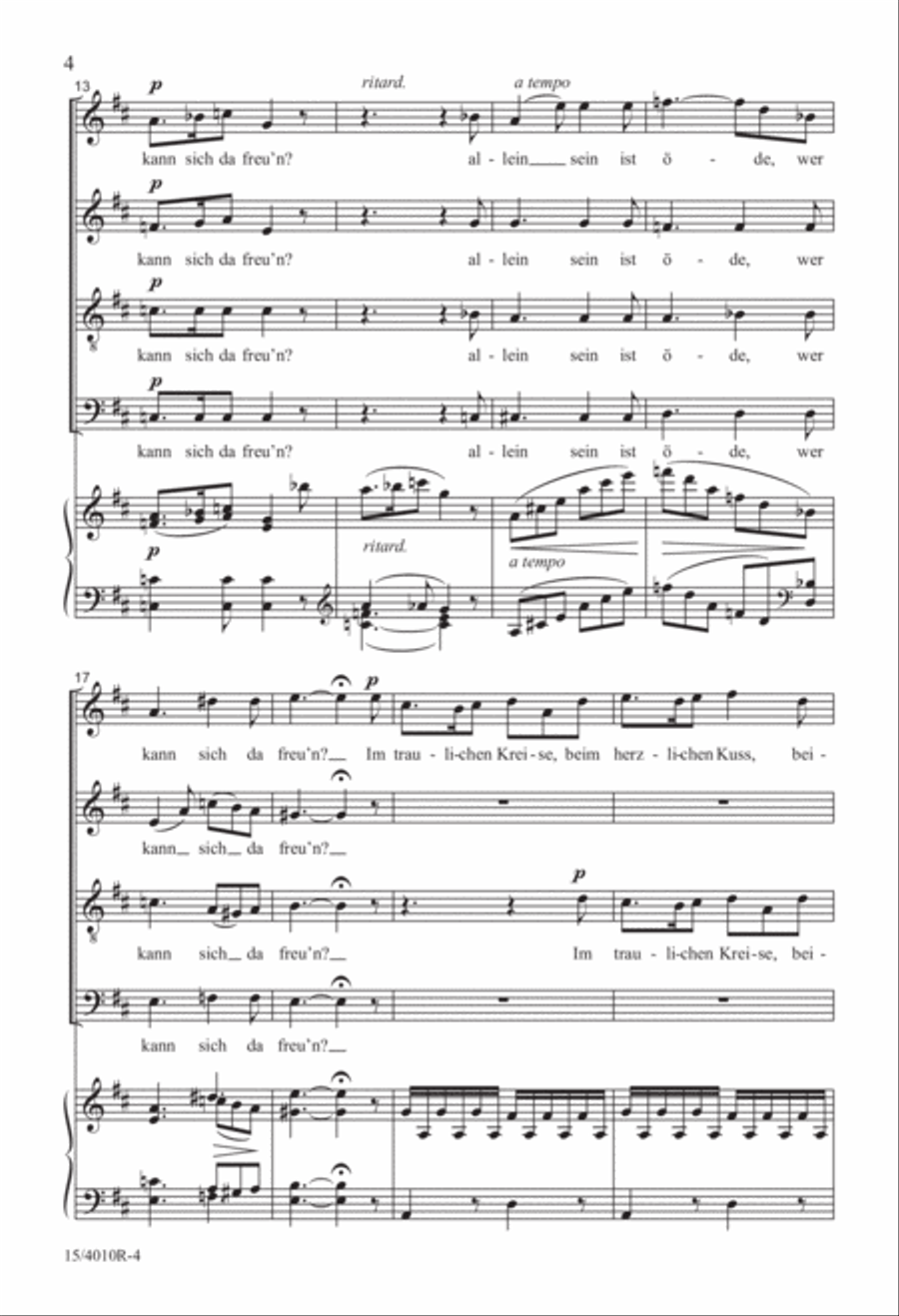 Lebenslust Lebenslust 4-Part scores gallery preview page 4