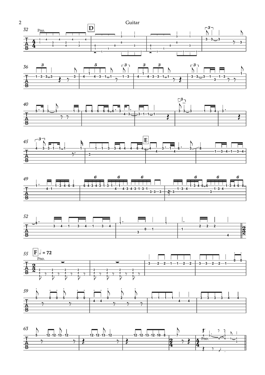 Bohemian Rhapsody Banjo scores gallery preview page 3
