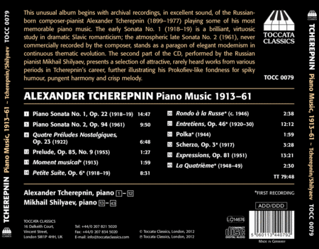 Piano Music 1915-61