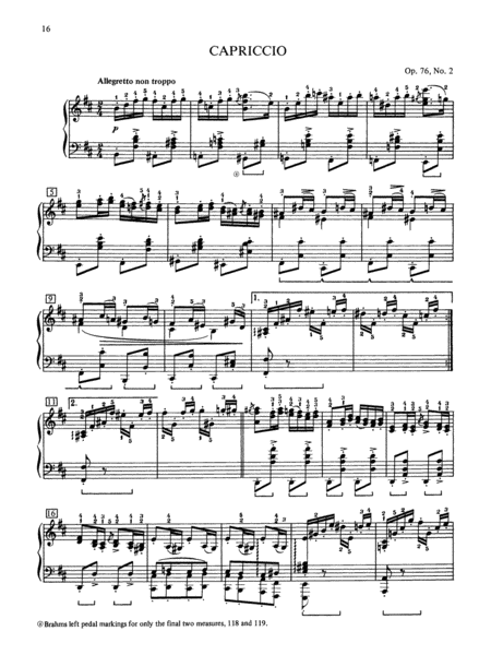 Brahms -- The Shorter Piano Pieces