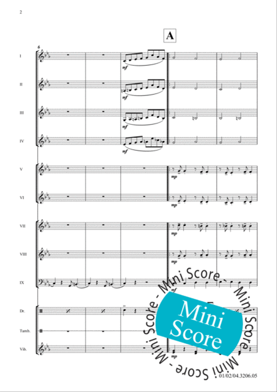 Sing, Sing, Sing Sing, Sing, Sing Fanfare Band scores gallery preview page 6