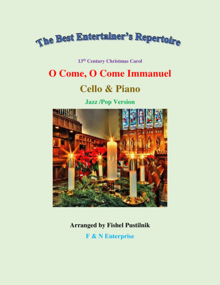 "O Come, O Come Immanuel"-Piano Background for Cello and Piano-Video image number null