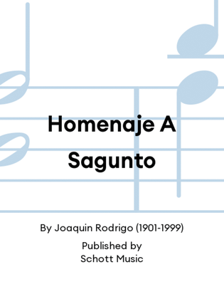 Homenaje A Sagunto