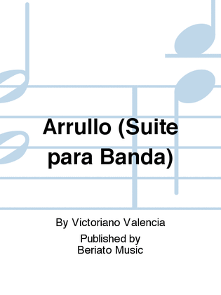 Book cover for Arrullo (Suite para Banda)