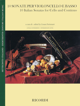 Book cover for 10 Italian Sonatas