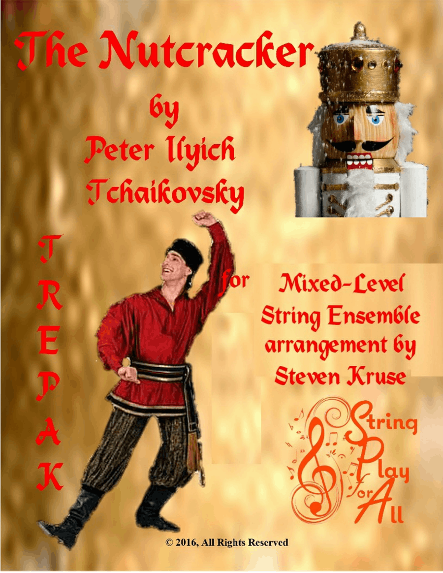 Book cover for Trepak from the Nutcracker for Multi-Level String Orchestra