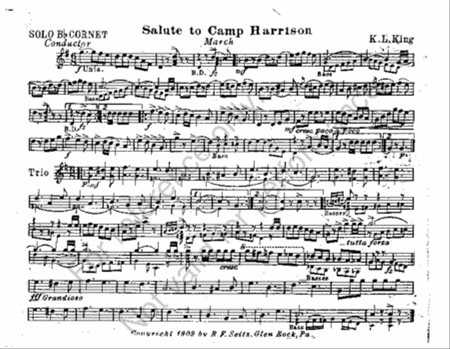 Salute To Camp Harrison Salute To Camp Harrison Set of Parts scores gallery preview page 2