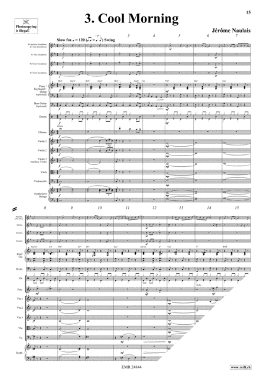 Play With Your Band Volume 2 Saxophone Ensemble scores gallery preview page 6