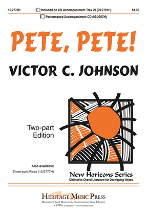 Book cover for Pete, Pete!