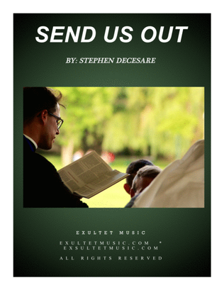 Book cover for Send Us Out (for SATB)