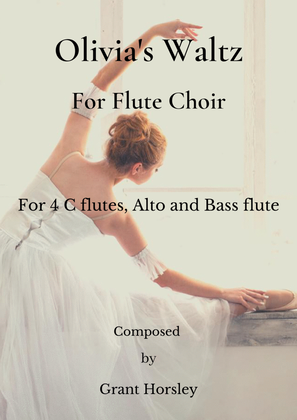 Book cover for Olivia's Waltz for Flute Choir