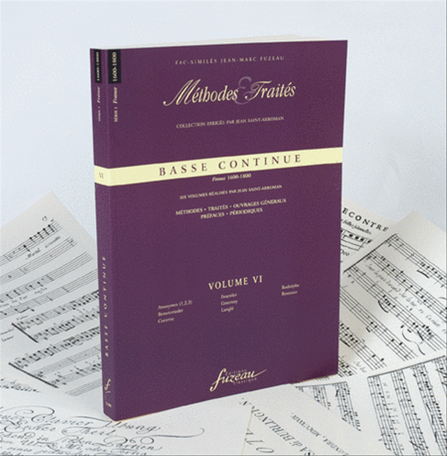 Methods & Treatises Continuo Bass - Volume 6 - France 1600-1800 Basso Continuo scores gallery preview page 1