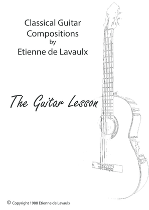Book cover for The Guitar Lesson