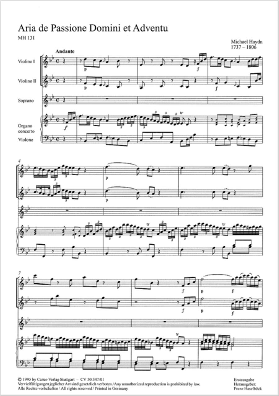 Ah! Jesu recipe (Aria de Passione Domine et Adventu (Ihr Himmel taut herab)) Tenor Voice scores gallery preview page 2