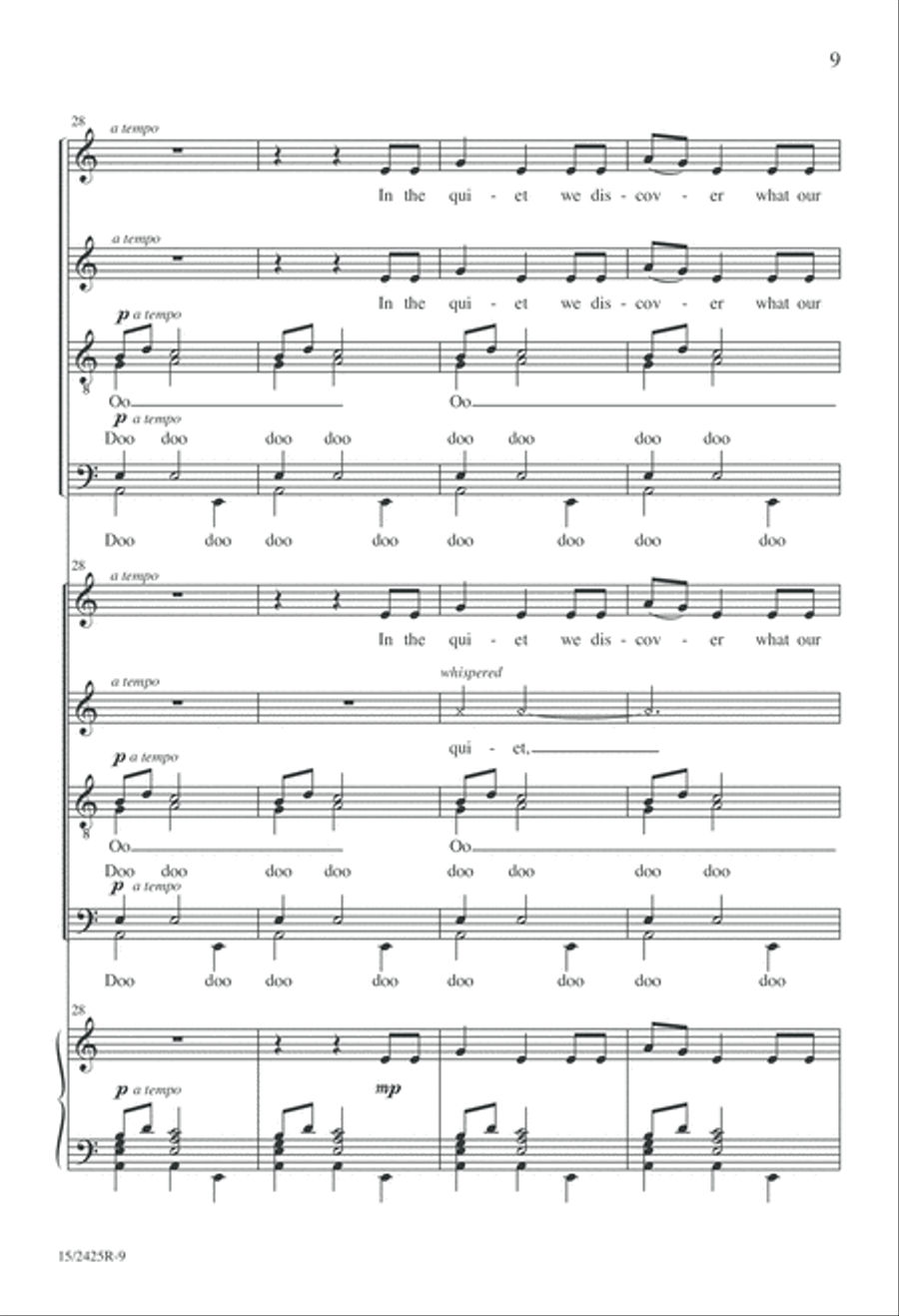 This Moment This Moment 4-Part scores gallery preview page 9