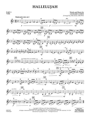 Hallelujah - Pt.2 - Violin