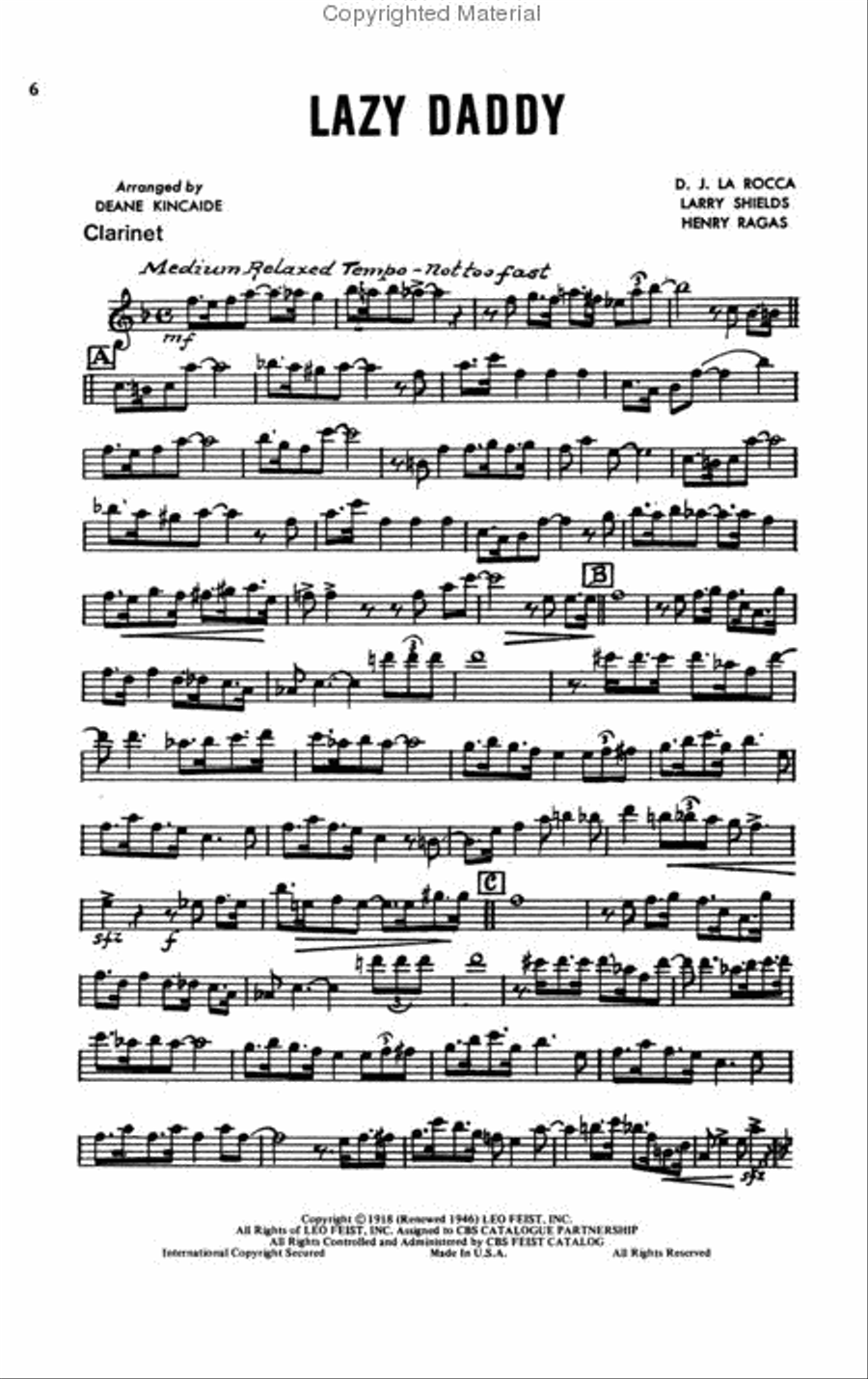 Exciting Dixieland Jazz Ensemble scores gallery preview page 3