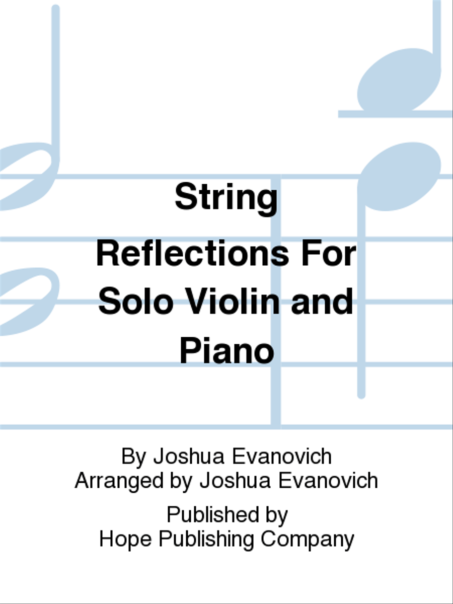 String Reflections Violin Solo scores gallery preview page 1