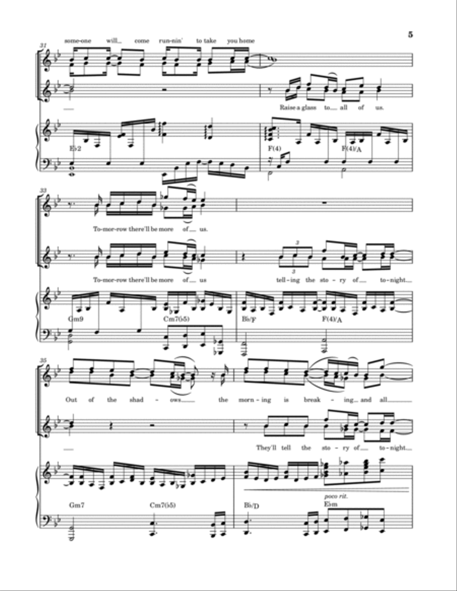 Found/tonight 4-Part scores gallery preview page 5