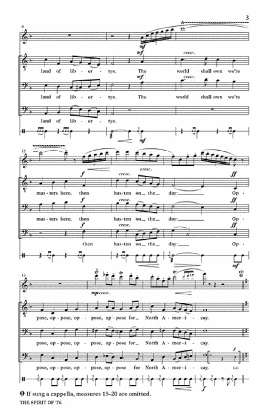 The Spirit of '76 The Spirit of '76 3-Part scores gallery preview page 3