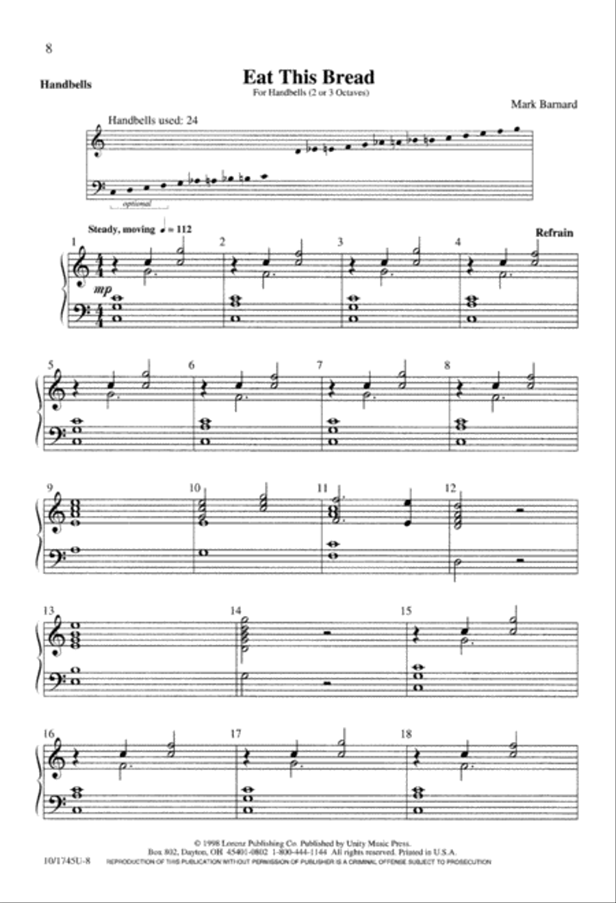Eat This Bread Eat This Bread 4-Part scores gallery preview page 8