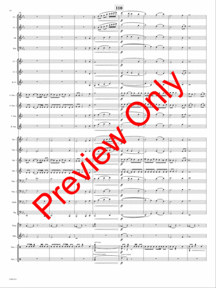 Viserion Concert Band scores gallery preview page 17