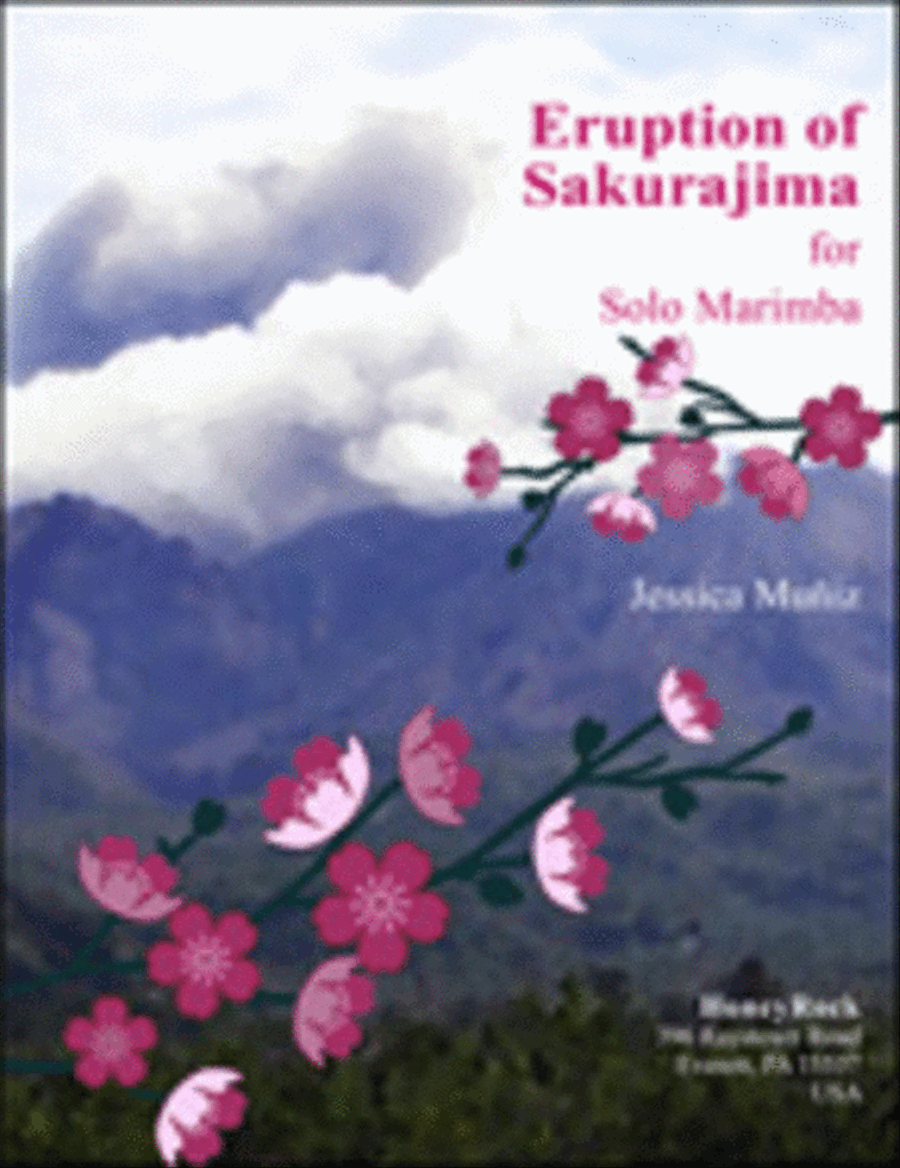 Eruption of Sakurajima Marimba scores gallery preview page 1