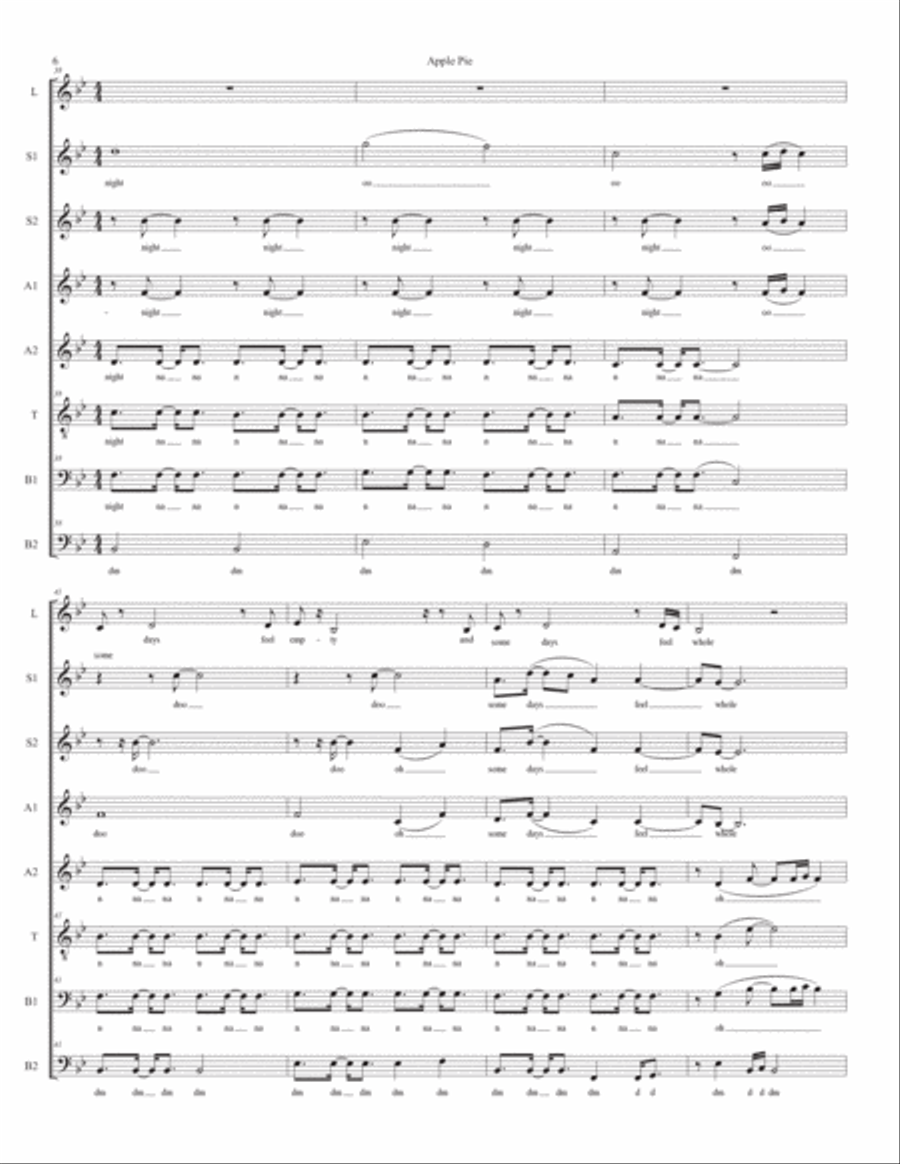 Apple Pie Divisi scores gallery preview page 6