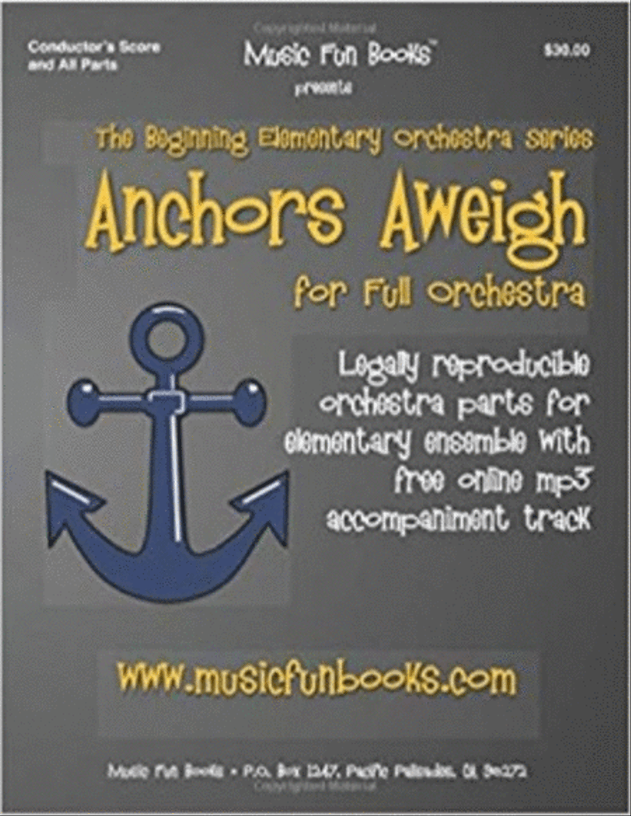 Anchors Aweigh Full Orchestra scores gallery preview page 1