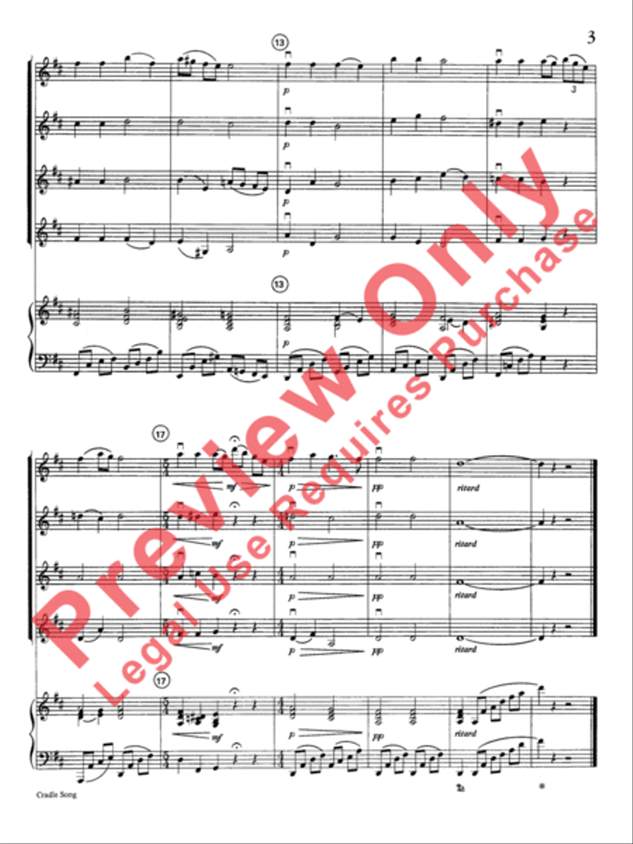 Highland/Etling Violin Quartet Series: Book 1