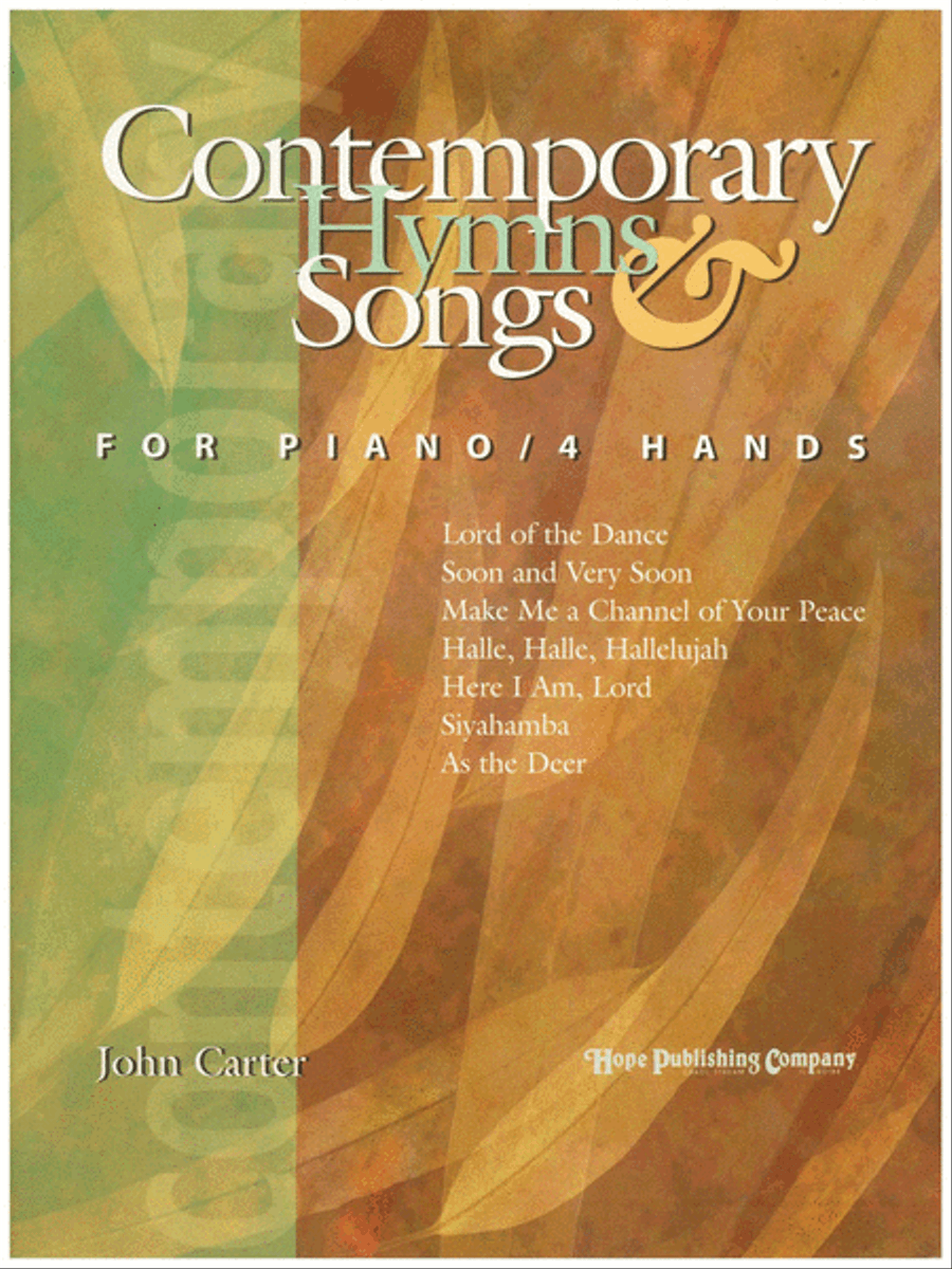 Contemporary Hymns and Songs Piano Accompaniment scores gallery preview page 1