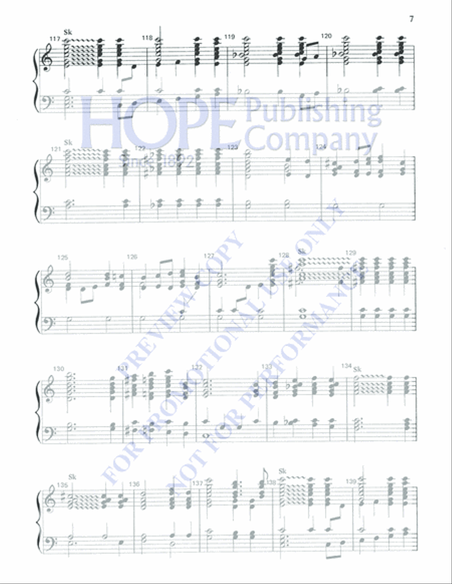 The Heavens Are Telling The Heavens Are Telling 3-Octaves scores gallery preview page 7