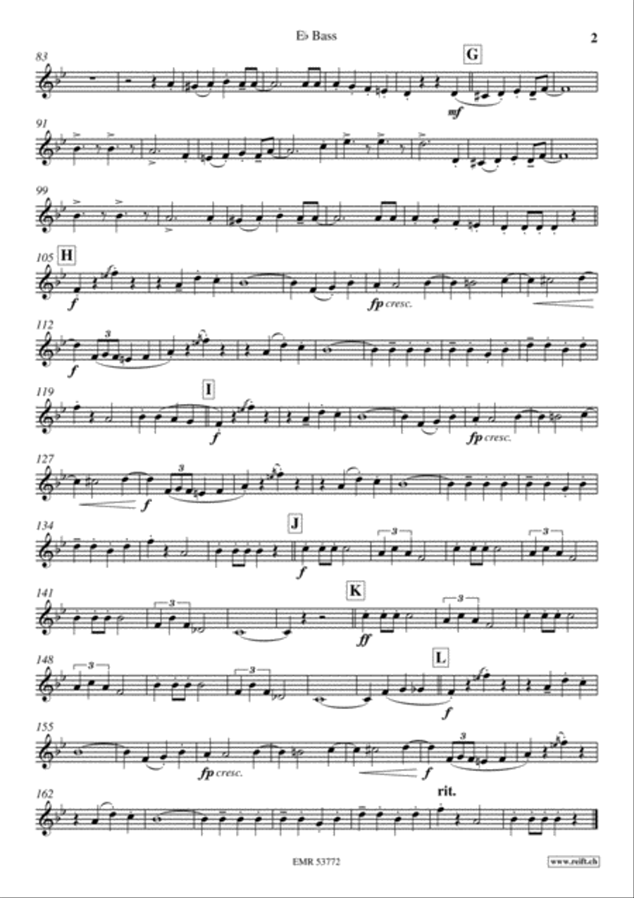 Hessen March Piano Accompaniment scores gallery preview page 3