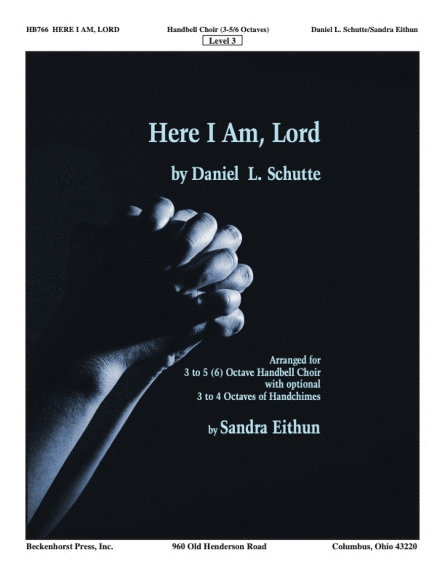Here I Am, Lord - Eithun 6-Octaves scores gallery preview page 1