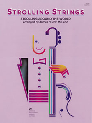 Book cover for Strolling Around the World - String Bass