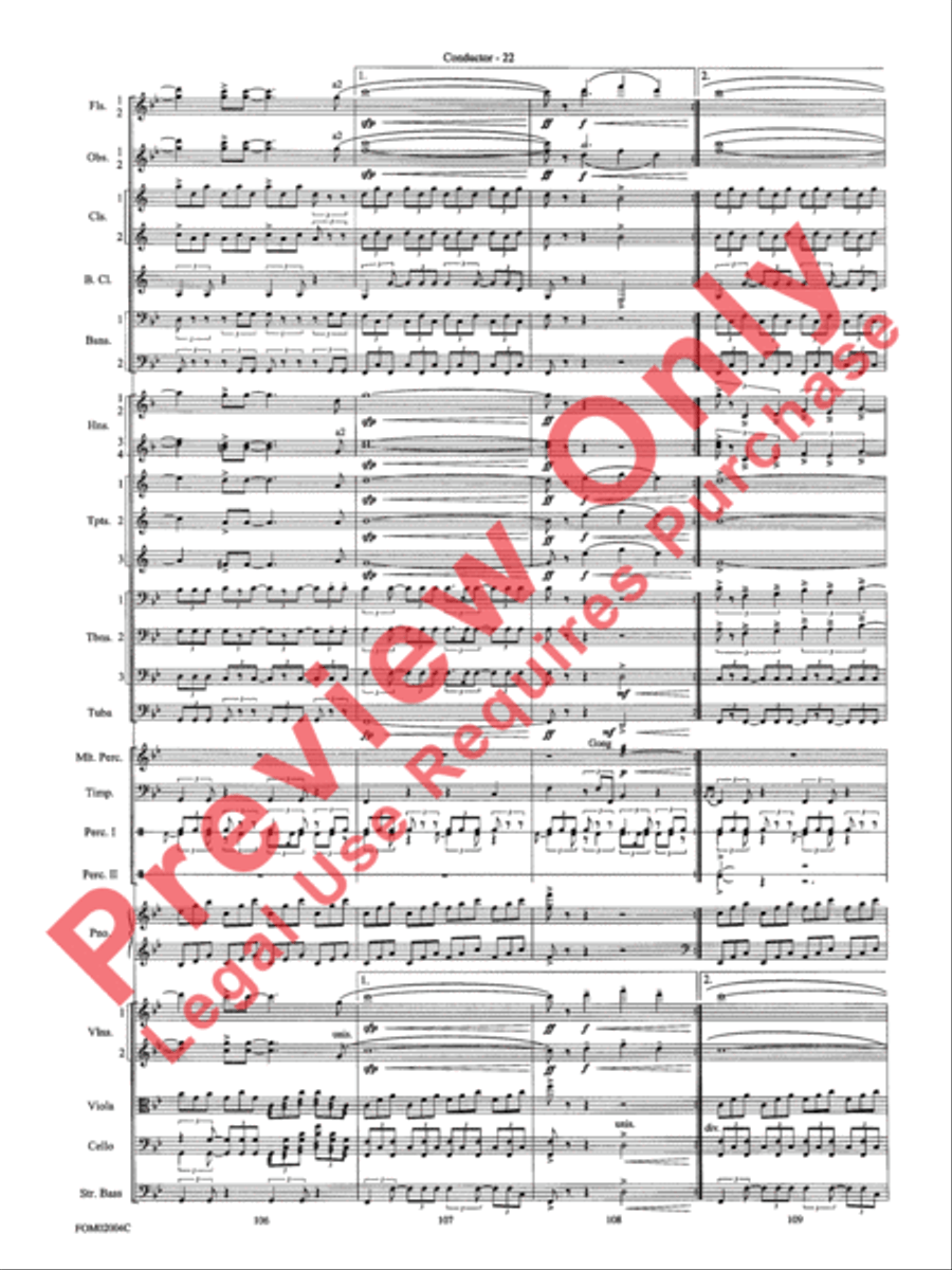 Band of Brothers Full Orchestra scores gallery preview page 25
