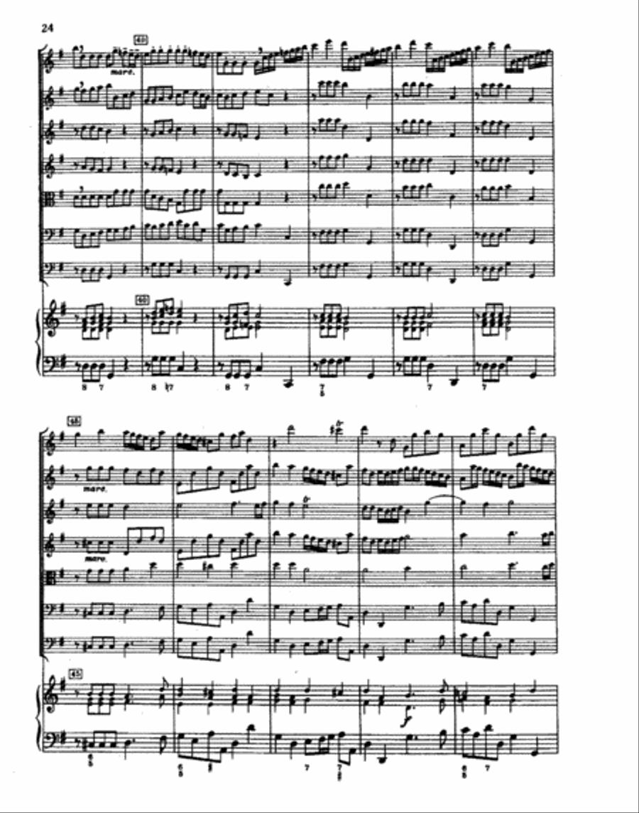 Concertino No. 2 in G (Pergolesi) Score scores gallery preview page 8