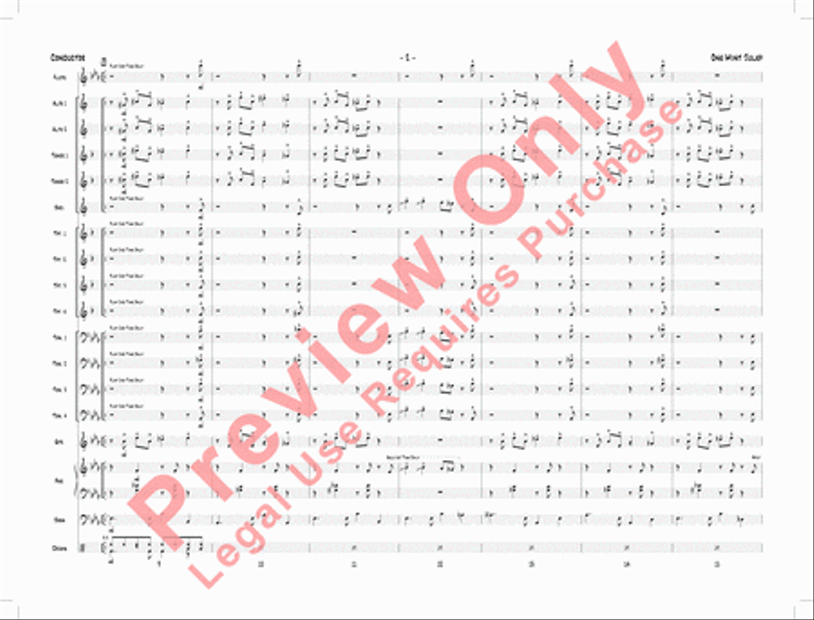One Mint Julep One Mint Julep Jazz Ensemble scores gallery preview page 5
