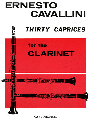 Book cover for Thirty Caprices