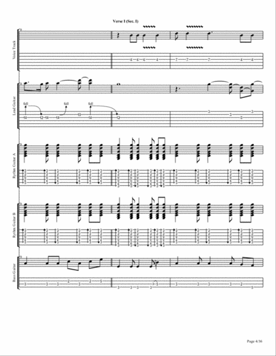 Another Love Story Small Ensemble scores gallery preview page 4