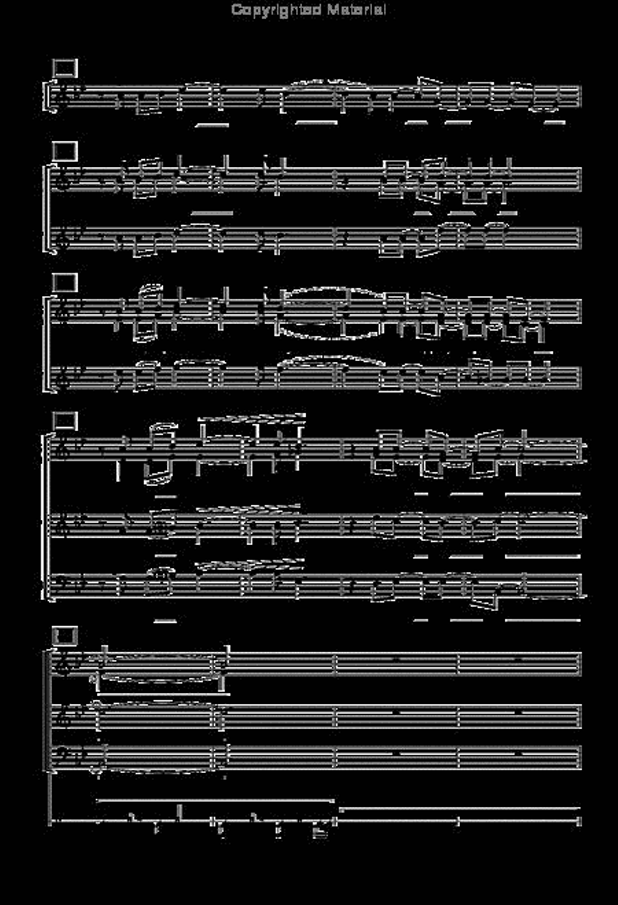 It Takes a Village - SATB Octavo 4-Part scores gallery preview page 3