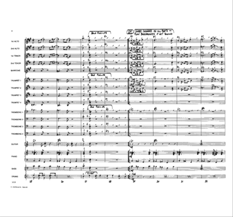 Mean Gene Mean Gene Jazz Ensemble scores gallery preview page 5